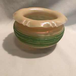 FREE SHIPPING-Kralik-Art Nouveau-Bohemian-Czechoslovakian-Vase