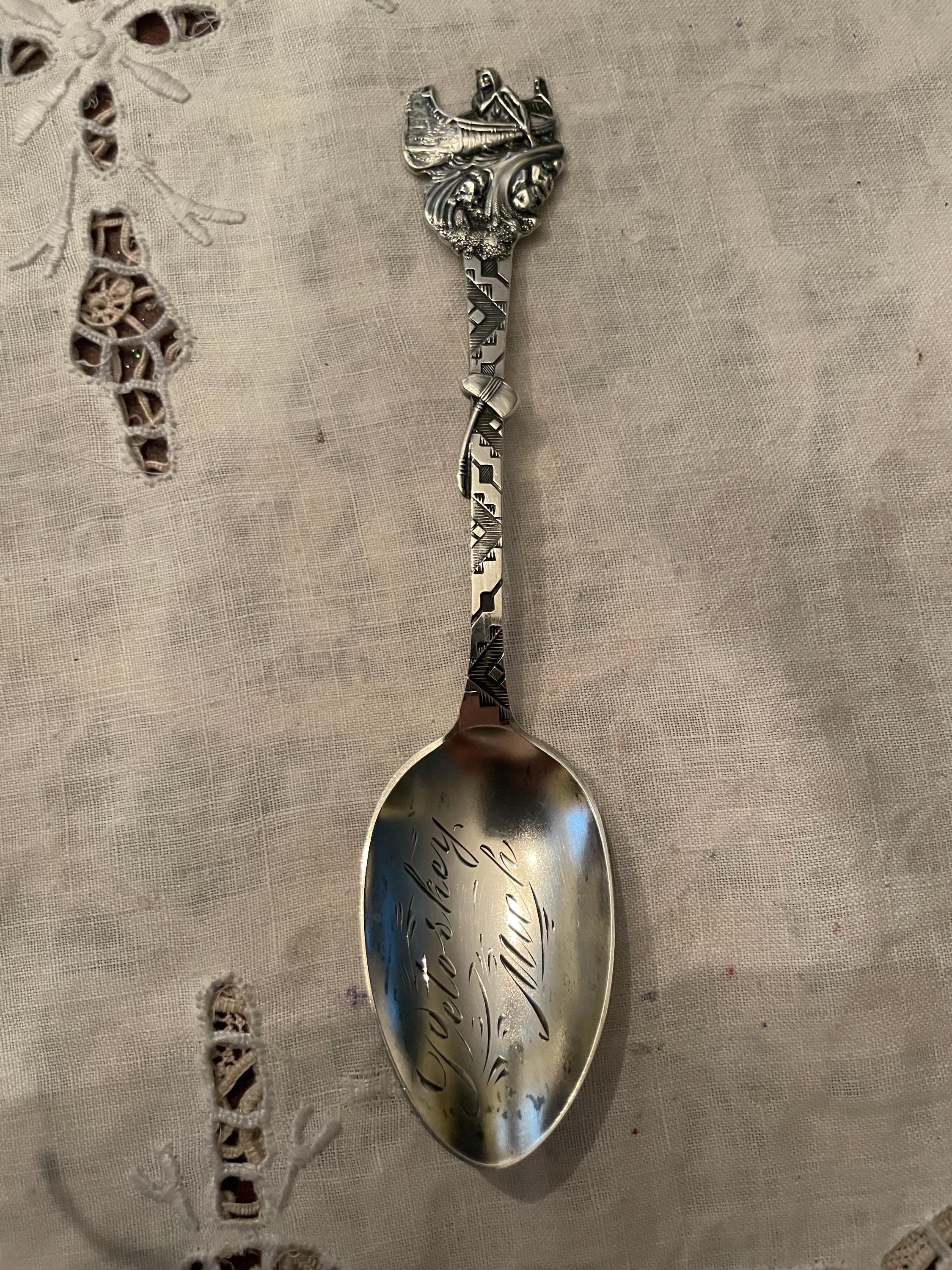 Michigan Sterling Spoon - Etsy