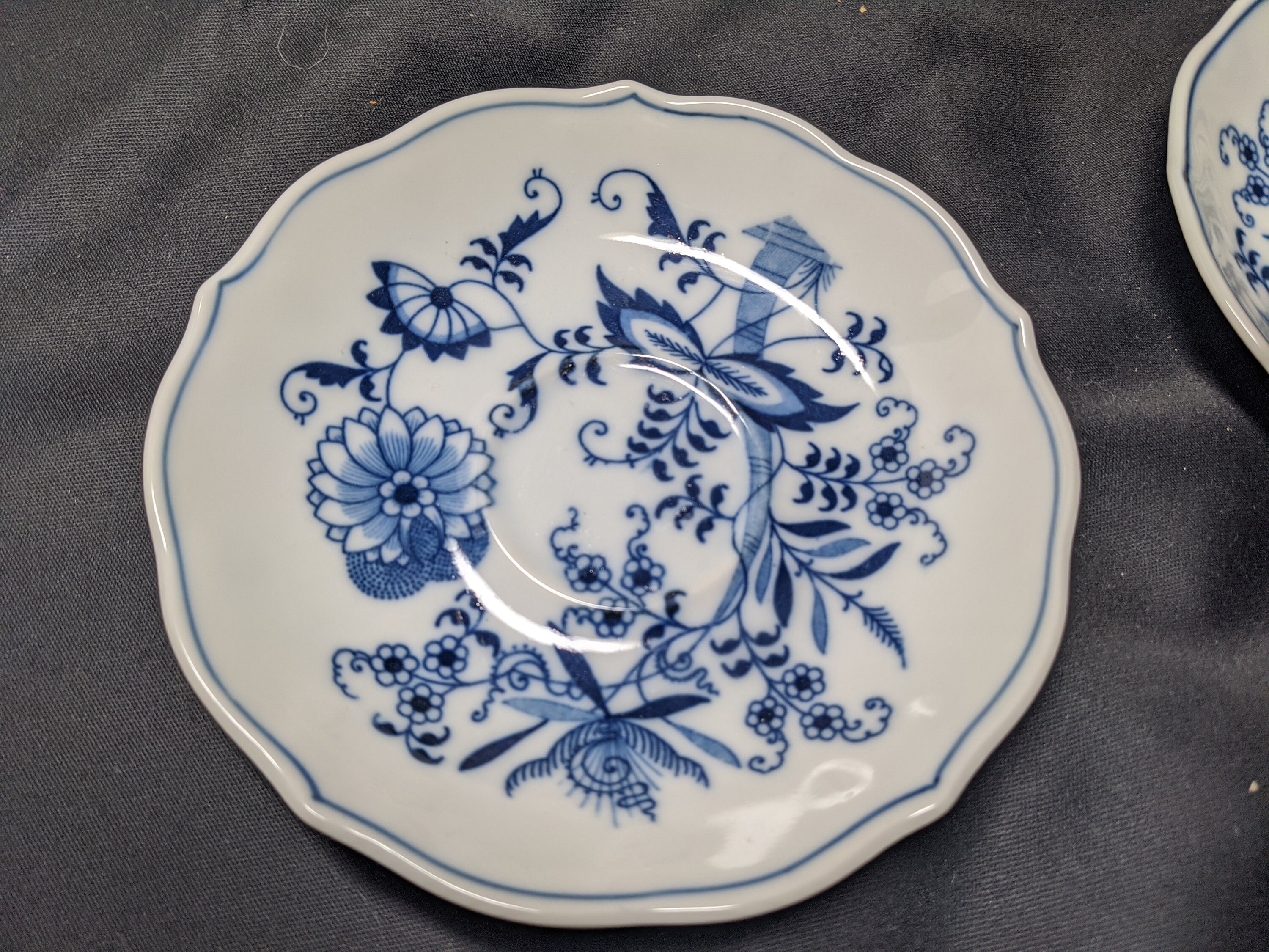 FREE SHIPPING- Vintage Blue Danube Japan Fine China. Set of 3- Cups ...