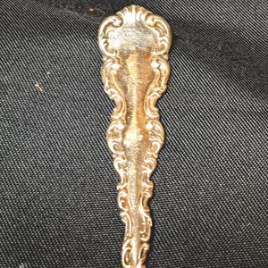 FREE SHIPPING- Vintage Whiting Sterling Silver Chipped Beef Fork. Louis XV Pattern. Read the Item Description