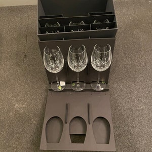 FREE SHIPPING-Set of Six-Waterford-Lismore- Essence-Tall Stems