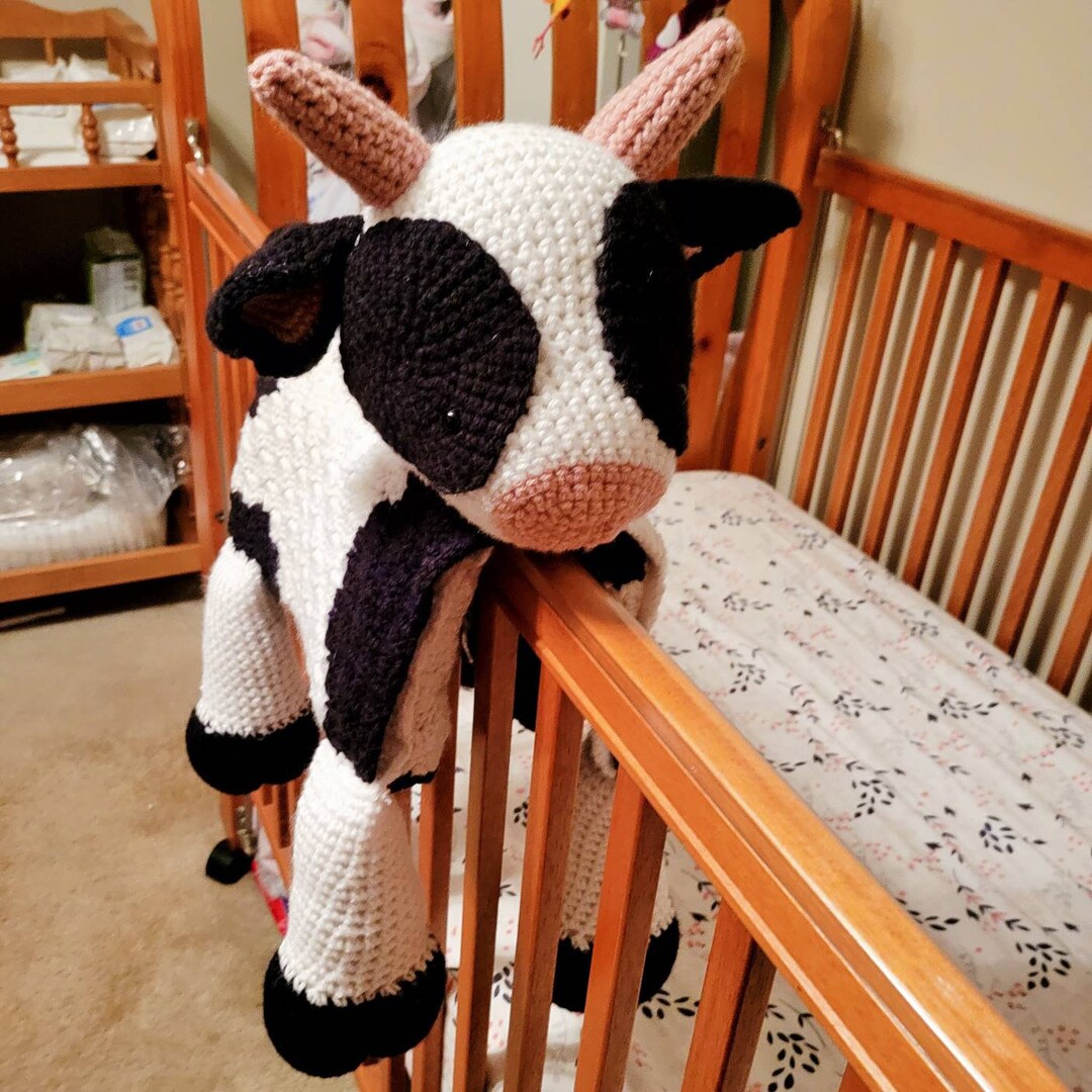 Cow Baby Blanket Stuffed Animal 3 in 1 Etsy