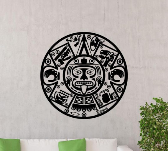 Aztec Wall Vinyl Aztec Wall Vinyl