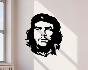 Che Guevara Wall Decal Vinyl Sticker Decor Wall Art Sign Car Window Print Living Room Bedroom Poster Gift Stencil 2173