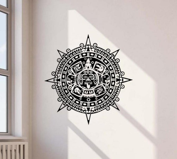 Aztec Wall Vinyl Aztec Wall Vinyl