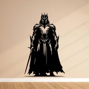 Sauron Wall Decal Vinyl Sticker Sign Wizard Fellowship of the Ring Decor Wall Art Gift Poster Stencil Door Car Window Mural 4108