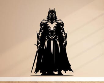 Sauron Muurtattoo Vinyl Sticker Teken Tovenaar Fellowship of the Ring Decor Wall Art Gift Poster Stencil Deur Autoraam Muurschildering 4108