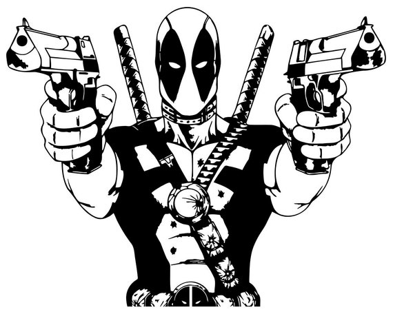 Deadpool Agujero en La Pared _ Mural _ Arte _ Vinilo _ Sticker _ Pegatina _ Deadpool Agujero en La Pared _ Mural _ Arte _ Vinilo _ Sticker _ Pegatina _