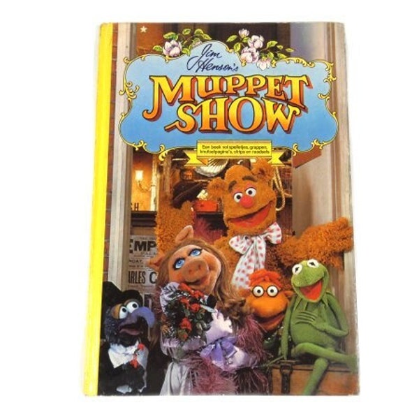 Vintage The Muppets Book Jim Henson's Muppet Show 1981 Comic Cartoon Book