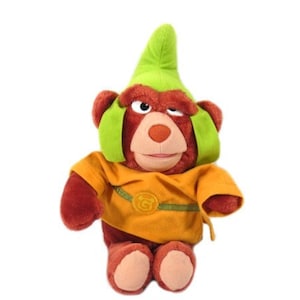 Vintage Gummi Bear Gruffi Fisher Price Walt Disney 1985 Plush Stuffed Doll Gummibear