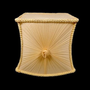 Vintage beige gouden lampenkap clip op mooie elegante lampenkappen stof lampenkappen clip op lampenkap nr 3