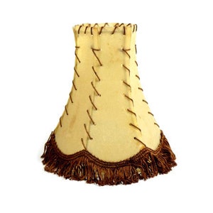 Vintage beige bruine lampenkap mooie elegante lampenkappen stof lampenkappen clip op lampenkappen nr6