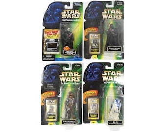 1 Vintage Star Wars Figur The Power Of The Force Neu im Paket 1998 Nr 2