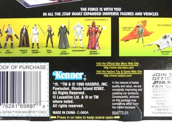1 Vintage Star Wars Figurine Expanded Universe New in Package 1998