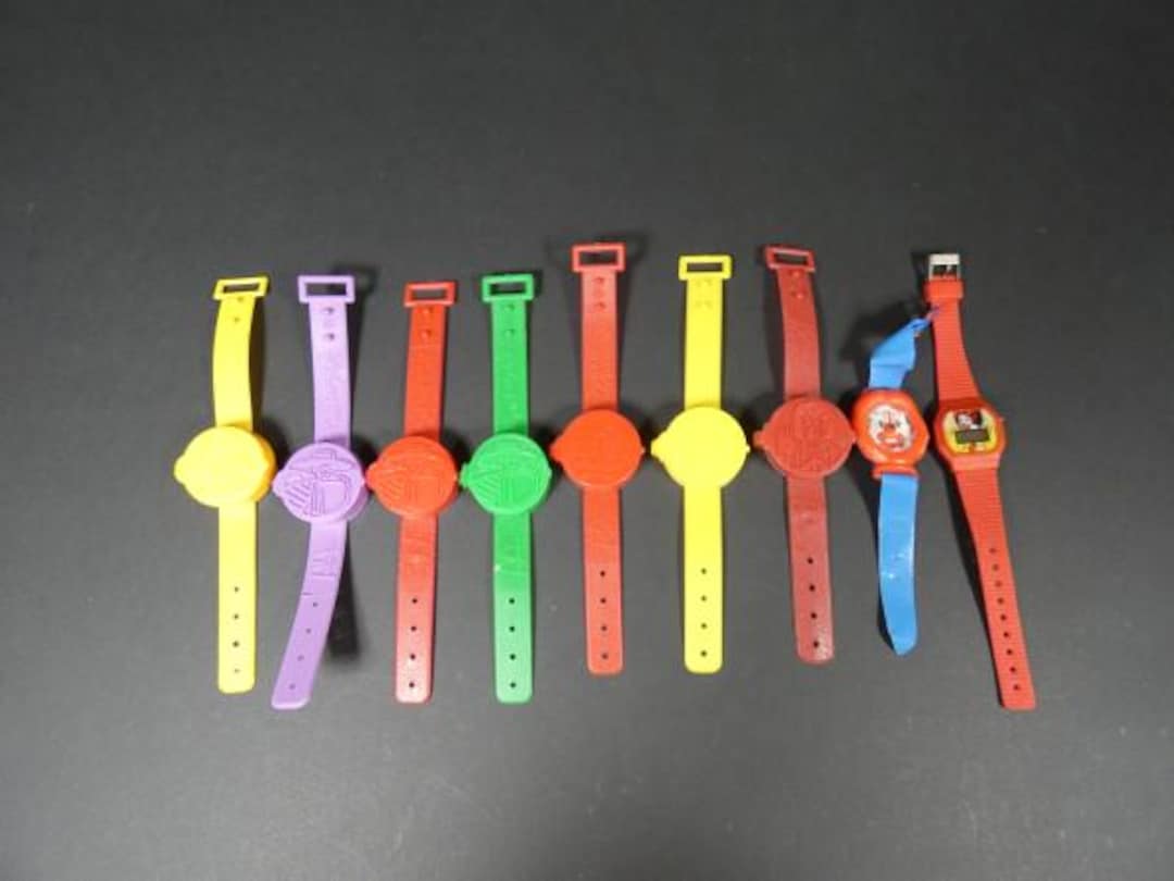 1 Vintage Mcdonald's Wristband Watch Happy Meal Toy - Etsy