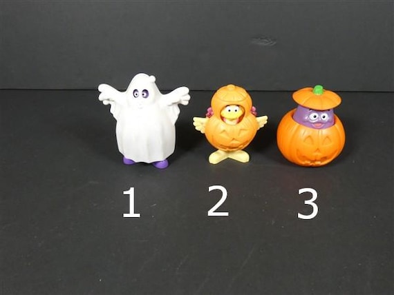 1 Vintage Halloween Mc Characters Mcdonald's Happy Meal Toy 1997
