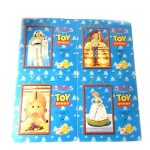 1 Vintage Toy Story Display McDonald&#39;s Happy Meal Display McDonalds Collectable  Display Woody Buzz Lightyear Bo Peep Hamm Rex