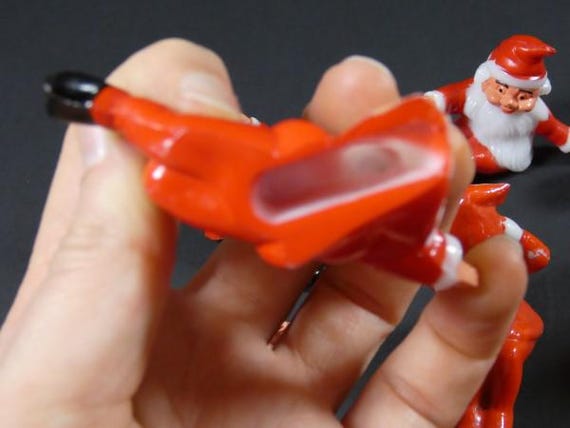 1 ヴィンテージ サンタ クリスマス オーナメント ミニ サンタクロース