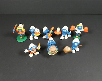 マクドナルド「スマーフ」2011年ハッピーミールおもちゃ、3インチ漫画