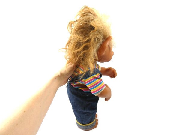 Vintage 17 Inch Posable Giant Henry Thomas Dam Troll From 1979