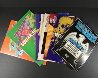 1 Vintage Rock Gitarre Notenbuch