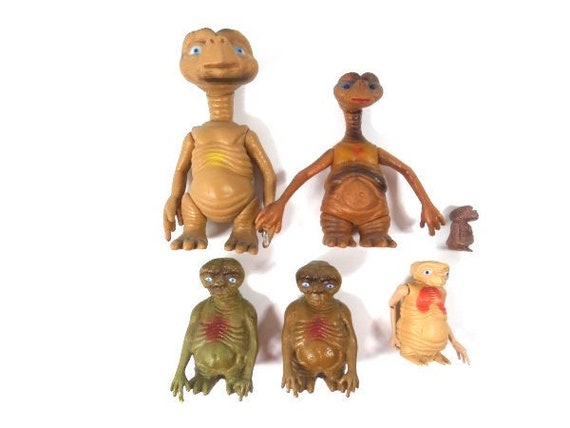 Vintage ET Figurine E.T Puppet E.T. Doll Collectible Alien Figure 