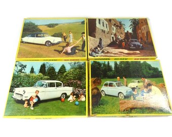 1 rompecabezas de coches antiguos Citroen Volkswagen Opel o Fiat rompecabezas de coches coleccionables rompecabezas de madera para coches