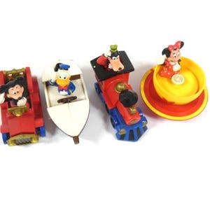 1 Vintage Disney Fun Rides McDonald&#39;s Happy Meal Toy 1994