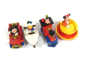 1 Cajita Feliz de McDonald's de Disney Fun Rides de 1994