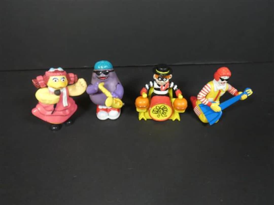 ヴィンテージ McDonald's ハンドパペット 3体セット Vintage Rock 'N Roll Band Happy Meal Toy Mcdonald's 1993 - Etsy