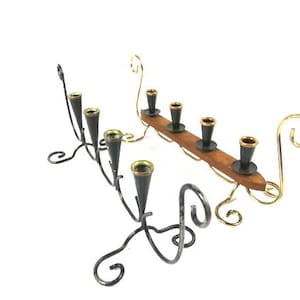 1 Vintage Swedish Gunnar Ander Candle Holder Candelabra