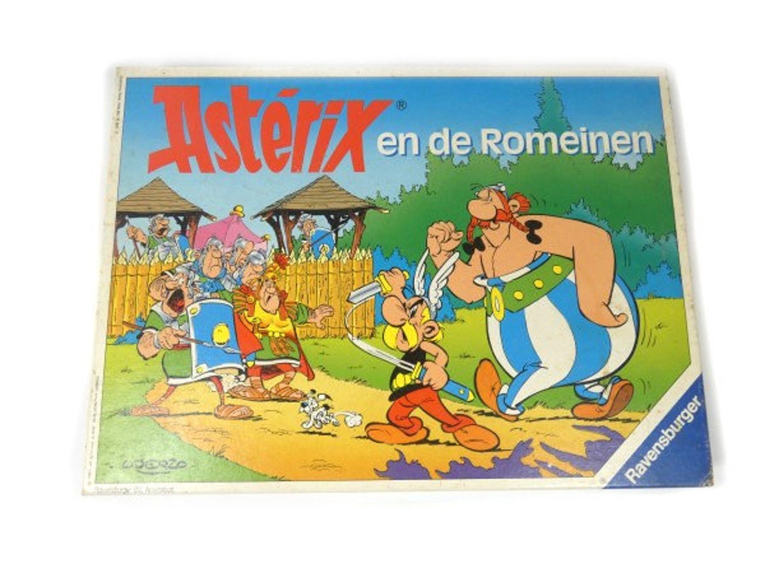 Franse Comic Serie Decoratie PLATEAU EN METAL ASTERIX Et OBELIX Année