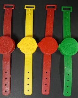 1 Vintage Mcdonald's Wristband Watch Happy Meal Toy - Etsy