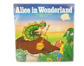 Vintage Alice In Wonderland Vinyl LP From Holland Collectible LP nr 2