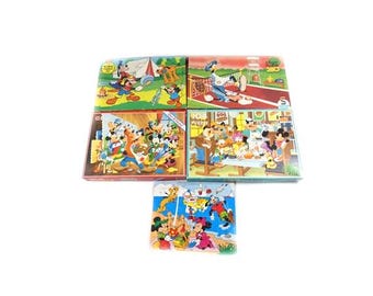 ディズニー ミッキー パズル - ヴィンテージ - Jaymar - ウォルト