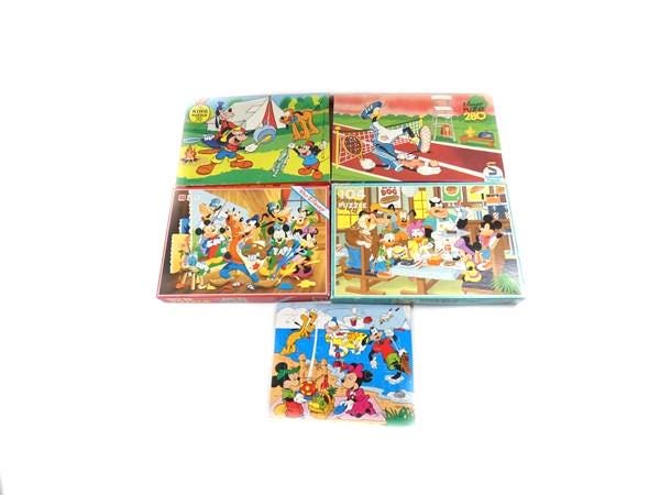 ヴィンテージ ミッキーマウス ジグソーパズル ディズニーパズル - Etsy