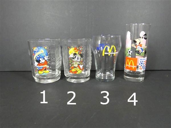 ヴィンテージ マクドナルド ディズニー グラス サッカーグラス