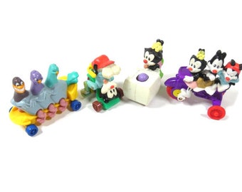 1 Vintage Animaniacs Happy Meal Toys McDonald's Happy Meal Display McDonalds Collectable Display Warner Bros 1995