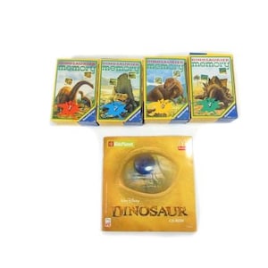 1 Vintage Dinosaur Memory Game Or CD-Rom McDonald&#39;s Happy Meal Toy McDonalds Collectable Disney Toy 1994