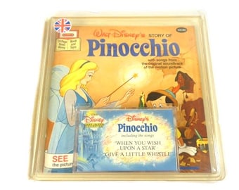 ディズニー ピノキオ カセットテープ 未開封 ピックウィック 