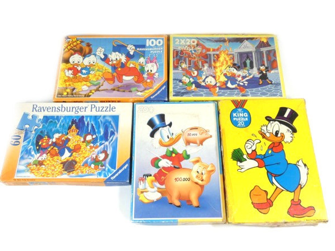 DONALD DUCK ★ ヴィンテージ　パズル　ウォルトディズニー Vintage Walt Disney Donald Duck Mickey Mouse Goofy Pluto
