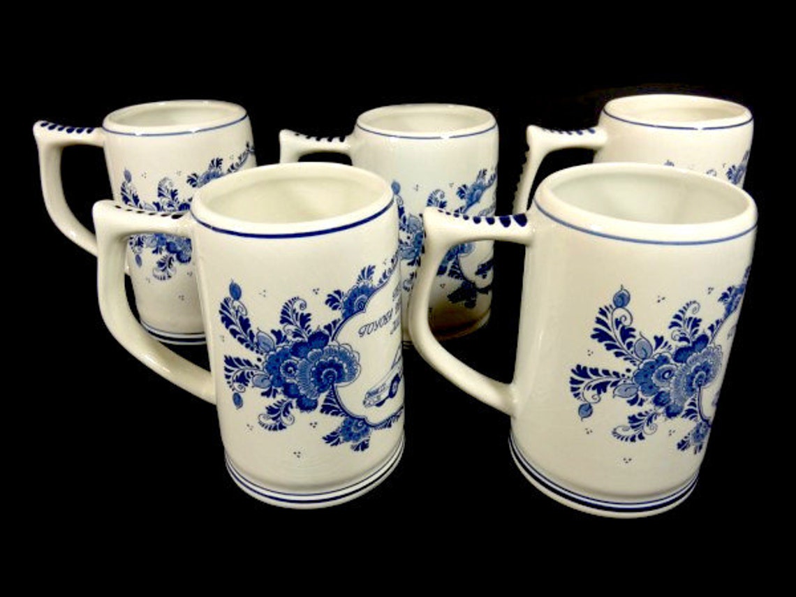 1 Delfts Blauw Beer Stein Toyota Dealer Meeting Car Mug Delft Blauw ...