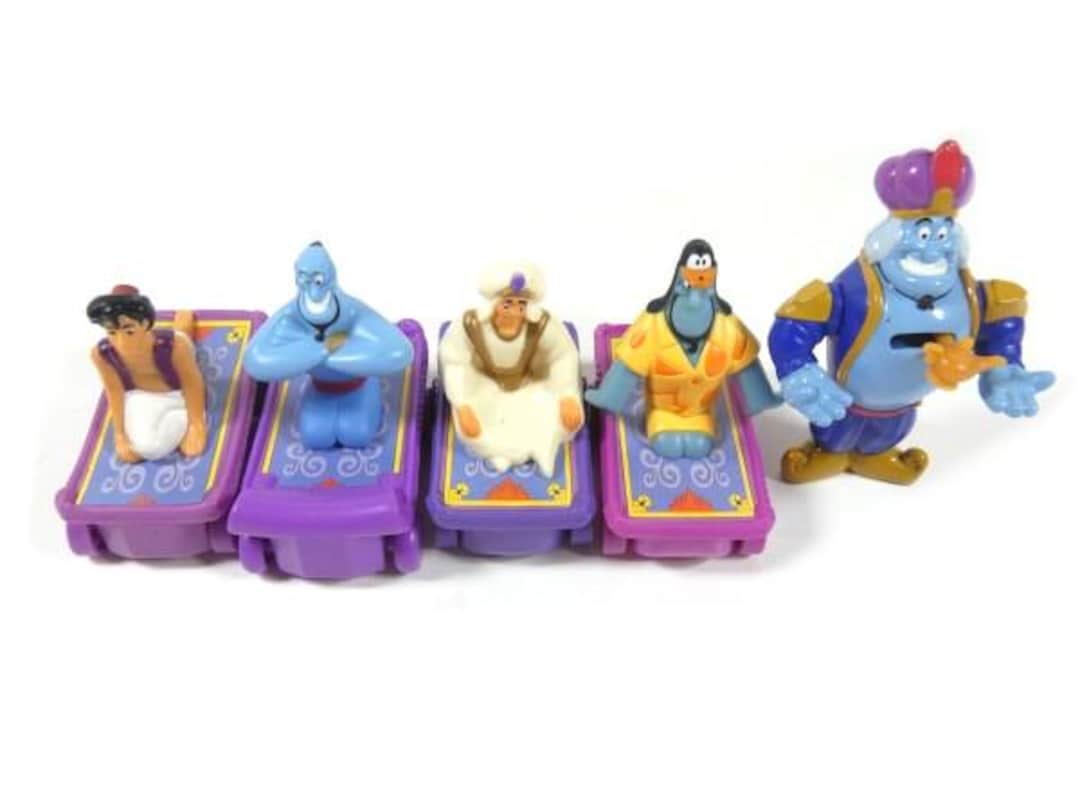 Cajita Feliz de McDonald's de Aladino vintage Juguete