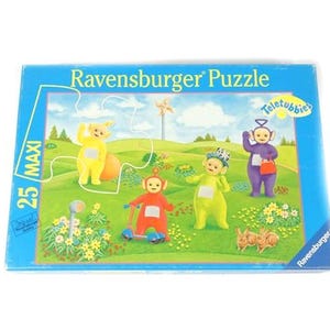 Vintage Teletubbies Maxi Jigsaw Puzzle Kids TV Show 1996 - Etsy