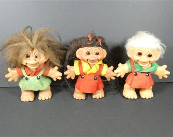 ヴィンテージ トロール / DAM THINGS デンマーク 1986 年 ピエロ
