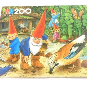 1 Vintage David The Gnome Jigsaw Puzzle 1982