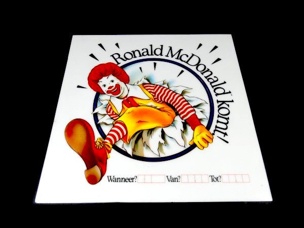 1 ヴィンテージ ロナルドマクドナルド トランスライト マクドナルド