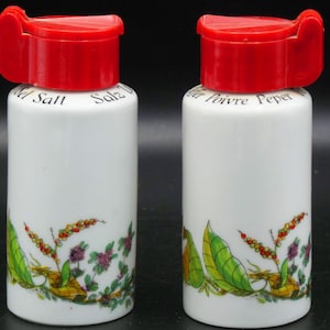 West Germany Salt and Pepper shaker Set Bavaria Germany Shaker Set