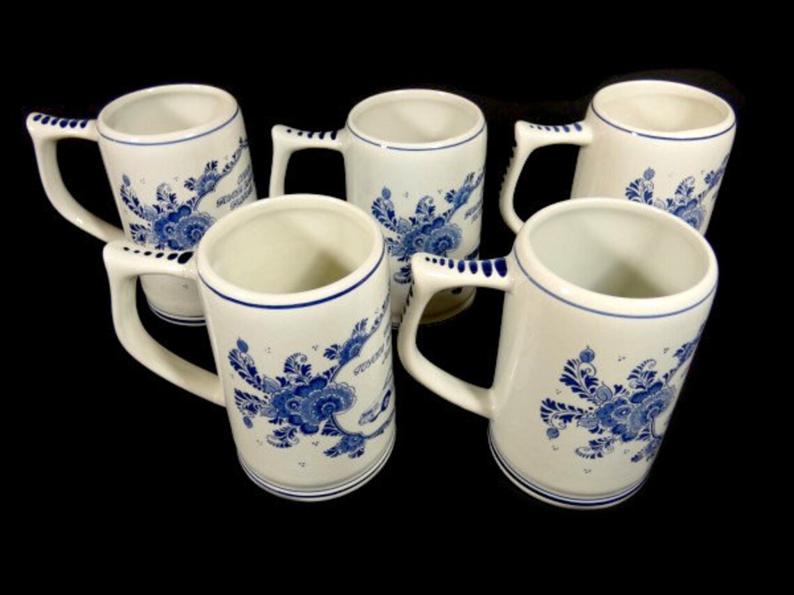 1 Delfts Blauw Beer Stein Toyota Dealer Meeting Car Mug Delft Blauw ...