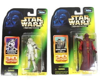 1 Vintage Star Wars Figurine Expanded Universe New in Package 1998